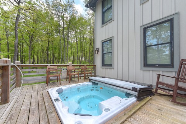 Bubbelpool utomhus