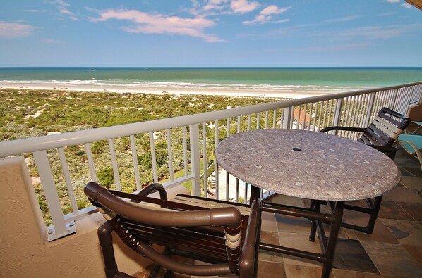 Dazzling Beach View from Balcony