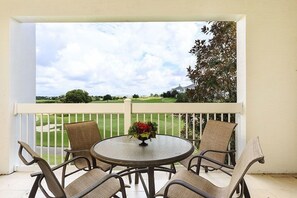 Private balcony