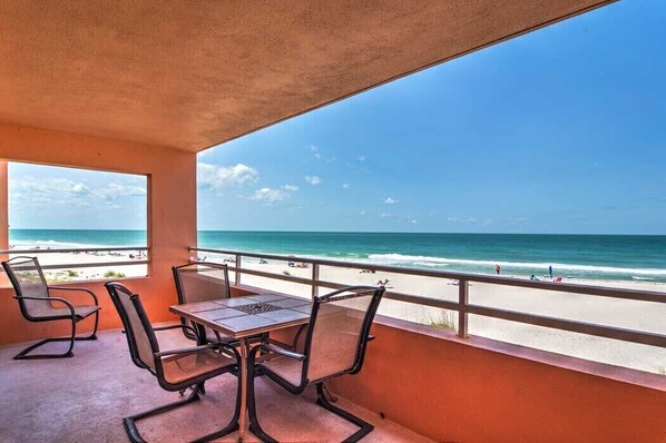 View from the balcony