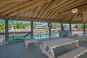 Community Gazebo at Oceanfront Pool