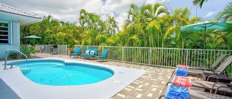 Pool and Patio view 1