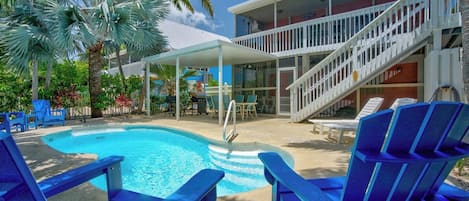 Pool and Patio view 1