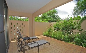Private Lanai off the Master bedroom