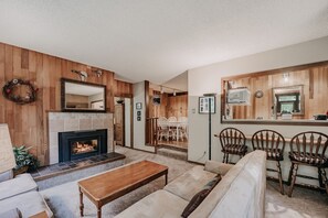 Indoors, Home Decor, Fireplace, Furniture, Table