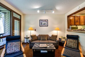 Living room with hide a bed