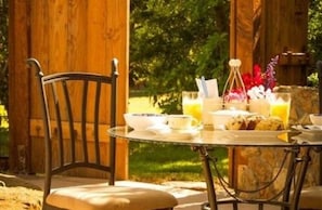 Outdoor dining