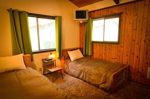 Second room with 2 twin beds