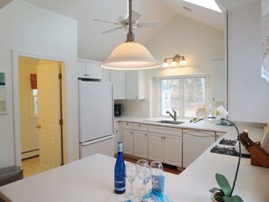 Large open kitchen offers plenty of space to prepare a meal - 142 George Ryder Road S Chatham Cape Cod - New England Vacation Rentals