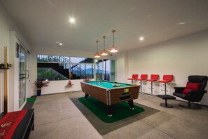 Private Pool Table in Game room
