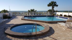 Inviting Jacuzzi & Pool Area