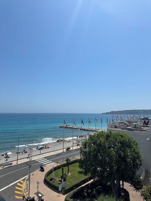 Vue sur la plage/l’océan