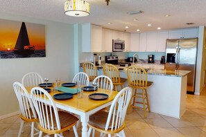 Plenty of seating for dining in.