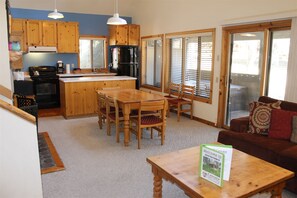 The Open Concept downstairs living space