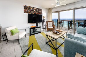 Livingroom - Breath taking views inside and outside the condo!