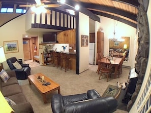Living Room, Indoors, Furniture, Dining Room, Dining Table