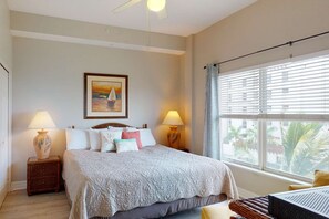 Featuring a king-size bed in the master suite