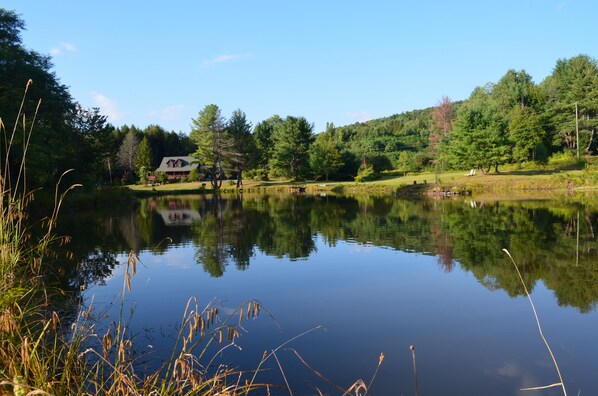 VIEW FROM ACROSS THE POND
110 ACRES