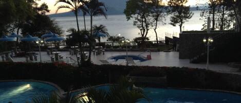 Pool views  from apartment 