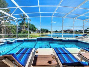 Peaceful Pool Day