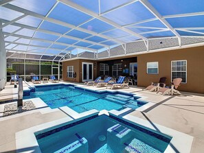 Don't forget to Relax in the spa after a day at the theme parks.