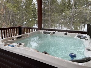 Bain à remous extérieur