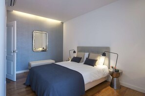 Bedroom 1 with a double bed