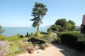 Sea view from the bedroom Juliet balcony