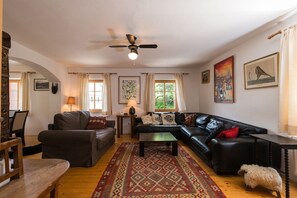 The Red House - living room