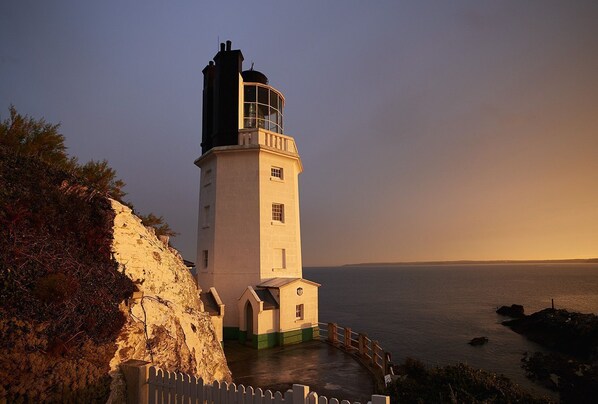 Sunset at Sally Port Cottage
