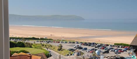 View across to Baggy point and Woolcombe from the balcony