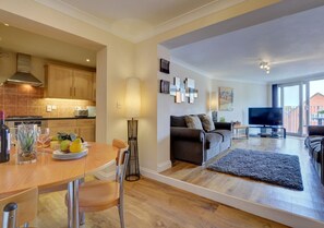 Dining area and sitting room