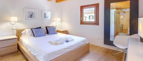 Dormitorio en apartamento de vacaciones URBAN Palma
