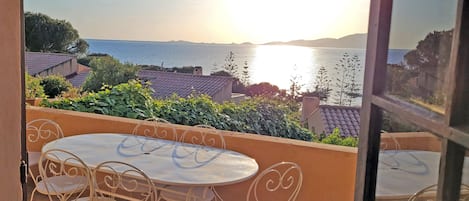 La terrasse et la vue