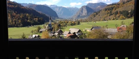 Villa Bohinca - view from the balcony