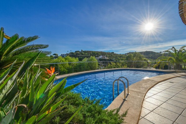 with private pool and terrace