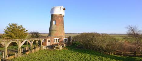 Stunning exterior of Red Mill 