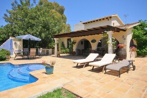 Terrazza e piscina