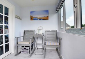 The welcoming porch