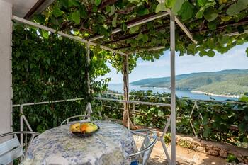 Two bedroom apartment with terrace and sea view Rabac, Labin (A-12107-c)
