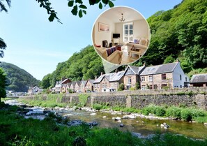 Combe Martin village, Devon, UK