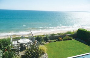 The stunning view of the beach taken from the first floor