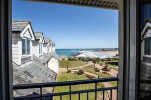 A refreshing sea breeze with the juliet balcony doors open