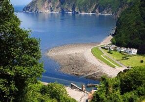 The view out towards Lynmouth