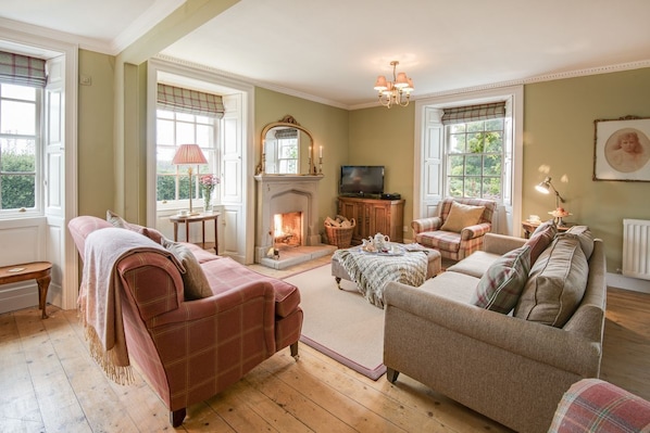 Abbey House - the cosy sitting room