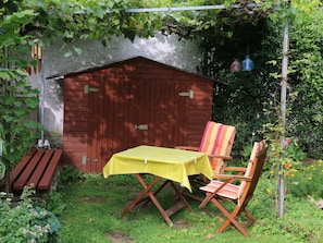 Sitzmöglichkeit im Garten