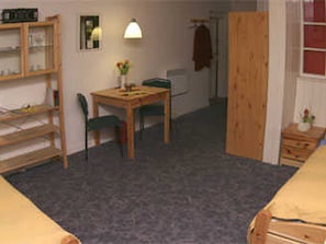Zweibettzimmer Sitzplatz