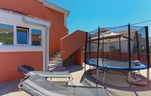 outside