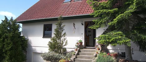 Eingang zum Haus