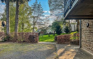 outside